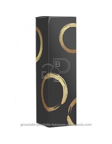 Coffret vide carton 1 bouteille noir