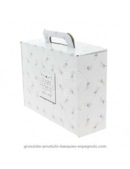 Grande valisette vide coffret cadeau 