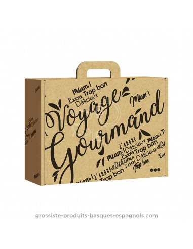 Grande valisette vide Kraft Rectangle
